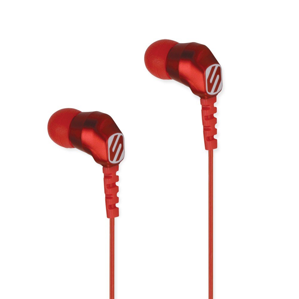 scosche bt102 bluetooth noise isolating wireless earbuds with ear cushions